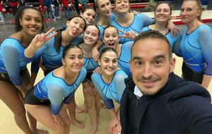 Demi-finales des Coupes Nationales FSCF de Gymnastique Artistique Féminine.
